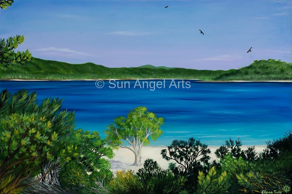 077 Lake McKenzie (Fraser Island, QLD) (Reproduction)