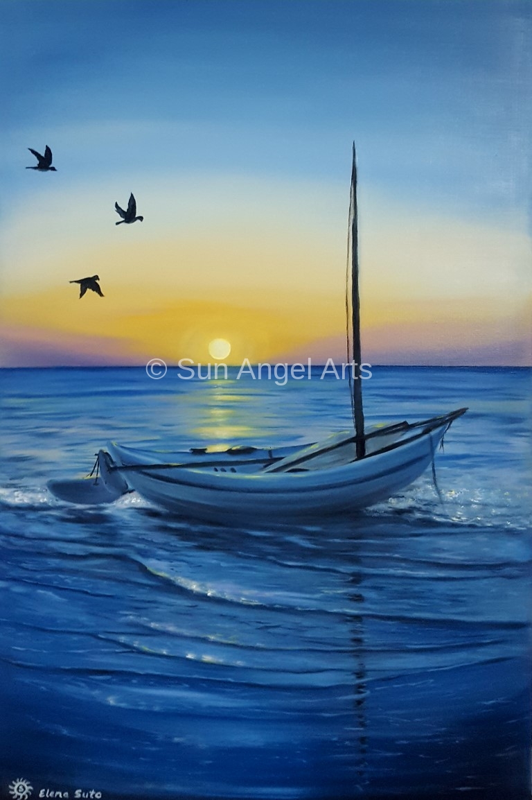 101 Quiet Sunset on Moreton Island